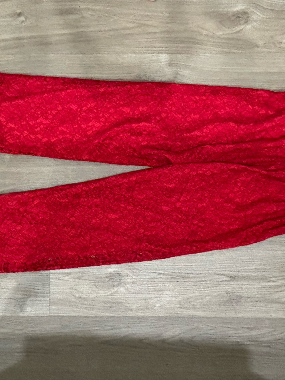 J. Crew Red Lace Wide-Leg Lined Pants Size 4 - Picture 5 of 7
